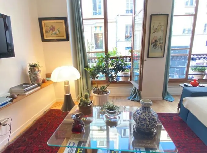 Beautiful Flat In Montorgueil, Free Parking Paris